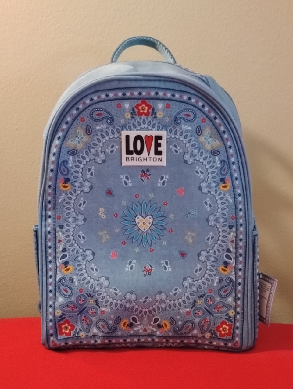 Brighton Bandana Love Mini Backpack NWT